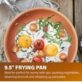 thumbnail image 5 of Gotham Steel Diamond Nonstick Frying Pan Set, 8.5 inch and 9.5 inch Ceramic Cookware Fry Pan Set, 5 of 7