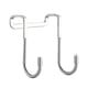 thumbnail image 5 of Ounissouiy Percha pequeña Instalación práctica Ganchos de almacenamiento Prácticas perchas en forma de S Firmeza Resistencia al desgaste Type2 NO2, 5 of 6