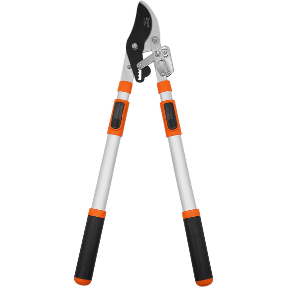 Zenport LRT10 Telescopic Ratchet Bypass Lopper, Silver - 12 Pack