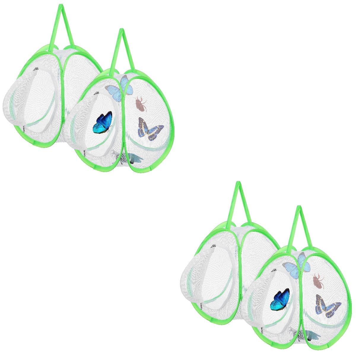 Raindrops 4 Pcs  Butterfly Habitats Butterfly Enclosure Butterfly House Butterfly Net Jumping Spider Enclosure Caterpillars Cage