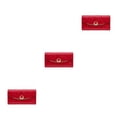 thumbnail image 4 of Minnieouse Cartera de cuero para mujer, reemplazo de gran capacidad, Color sólido, tarjetero Rectangular, carpeta de fotos, monedero para niñas, Type1 NO1, 4 of 5