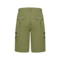 thumbnail image 6 of YLSDY Tactical Cargo Shorts for Men Loose Fit Multi-Pocket Hiking Casual Work Short Outdoor Lightweight Big and Tall Capris Green XL, 6 of 7