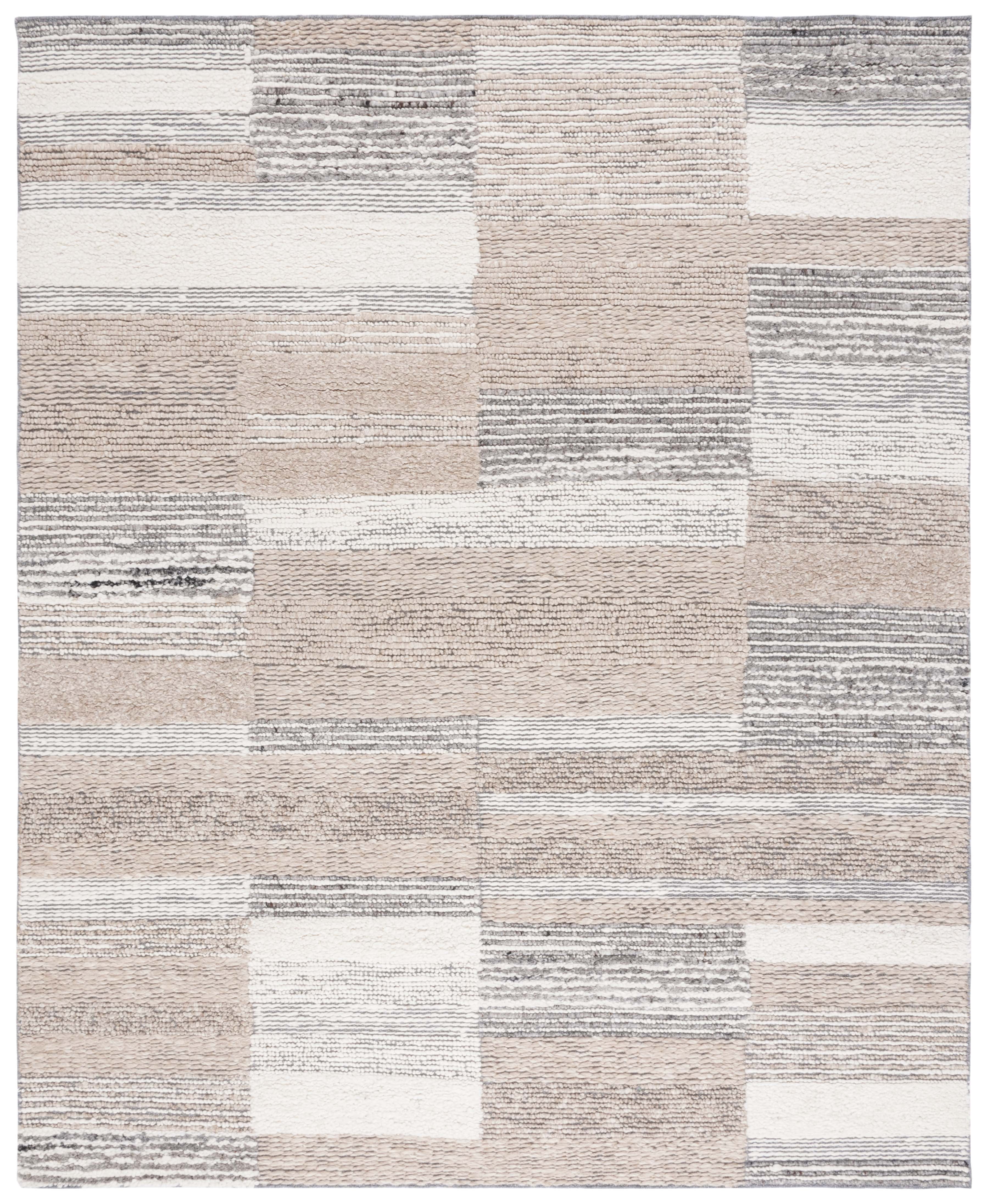 Safavieh Casablanca Zayden Checkered Area Rug, Natural/Ivory, 8' x 10'
