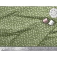 thumbnail image 2 of Soimoi Polyester Crepe Fabric Floral Block Printed Fabric 1 Yard 52 Inch Wide, 2 of 3
