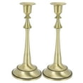 thumbnail image 4 of Horn-Shaped Candlestick, 2Pcs Candle Holders, Practical Innovative Candlestick, For Home Dinning Gold,Silver,Black,Bronze, 4 of 8