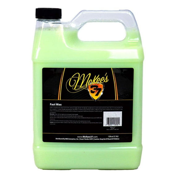 McKee's 37 MK37-431 Fast Wax (Spray Wax), 128 oz.