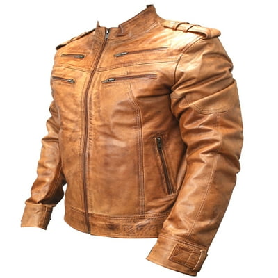 Perrini top leather jacket