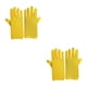 thumbnail image 2 of Moyic Spandex Guante Mujer Mano Lleva Elástico Acogedor Adornos De Conducción Amarillo Amarillo 2Conjunto, 2 of 6