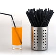 thumbnail image 3 of Needhep Reusable Hard Plastic Clear StrawsGlass Straw Clear Straws Plastic,40 Oz Replacement Straws,Hard Plastic Straws Reusable,for picnic (), 3 of 9