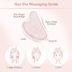 thumbnail image 5 of Conjunto de Gua Sha y Rodillo de Cuarzo Rosa Zoe Ayla 2 Piezas, 5 of 9