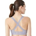 thumbnail image 4 of b.tempt'd by Wacoal LILAC GREY b.active Crop Wireless Sports Bra, Medium, 4 of 4