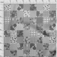 thumbnail image 4 of oneOone Cotton Poplin Light Gray Fabric Florals Sewing Craft Projects Fabric Prints By Yard 56 Inch Wide, 4 of 4