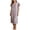Purple, variant on Bovxnpu Womens Nightgown Sleepshirt Pajama Dress Lace Ribbed Nightgown for Women Casual Elegant Home Sleepwear