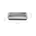 thumbnail image 2 of 200 Pcs Assiette en Plastique pour Sushi, Assiette Apéritif, Assiette Jetable Noire, 2 of 7