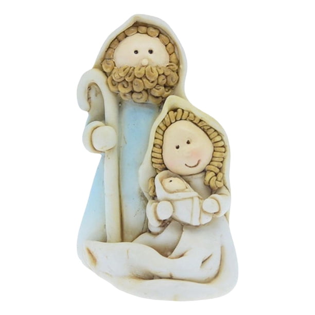 Juego De Escena De Natividad Gloria Escultura Pintada A Mano Estilo A
