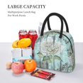 thumbnail image 5 of Pofeuu Vintage Rose1 Print Lunch Bag for Adult Insulated Lunch Box,Leakproof Cooler Food Lunch Containers Reusable High Capacity Lunch Tote Bags-One Size, 5 of 6