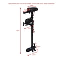 thumbnail image 3 of 18 LBS Electric Trolling Motor, Mount Brushed Multi-Gear Electric With Propeller, For Inflatable Boat Rowing Kayak ,Easy to Install, 3 of 15