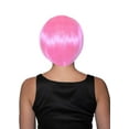 thumbnail image 2 of Bob Cut One Size Adult Costume Wig | Bubble Gum Pink, 2 of 2