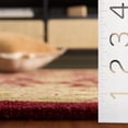 thumbnail image 4 of Safavieh Antiquity Bethanie Oriental Wool Area Rug, Red/Gold, 11' x 17', 4 of 11