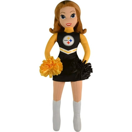 NFL Pittsburgh Steelers 16" Plush Cheerleader Doll