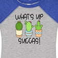 thumbnail image 4 of Inktastic What's Up Succas Funny Cacti Plants Boys or Girls Baby Bodysuit, 4 of 5