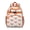 Orange-19, variant on Vintage Nautical Crab Students Backpack, Tropical Sea Life Watercolor Cartoon Ocean Marine Beach Cute Colorful Pattern