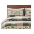 thumbnail image 2 of Global Trends Cinnamon Spice 100% Cotton Quilted Pillow Sham, Standard 20" W x 26" L, 2 of 5