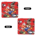 thumbnail image 2 of Pofeuu Mario for Portable Pocket Makeup Mirror PU Cover Compact Travel Mirror with Normal and Magnifying Double Sided Glass-Square, 2 of 9