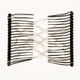 thumbnail image 3 of Beauty Thick Hair - Peines de Doble Clip para Moños, Accesorio El Cabello para Niñas Y Mujeres - Sostiene El Cabello Largo Y C , Blanco Baoblaze Doble clip de peine para mujer, 3 of 3
