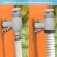 thumbnail image 2 of Adaptador Manguera para Piscina Elevada Con Válvula Émbolo Y Soporte para Tubería Accesorios para Piscinas Con Válvula Émbolo Dos en (1 Paquete) Pedido Enviado Y Enviado 2.ª Generación, 2 of 9