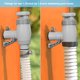 thumbnail image 2 of Adaptador Manguera para Piscina Elevada Con Válvula Émbolo Y Soporte para Tubería Accesorios para Piscinas Con Válvula Émbolo Dos en (1 Paquete) Pedido Enviado Y Enviado 2.ª Generación, 2 of 9
