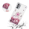 thumbnail image 5 of Funda para Samsung Galaxy A32 5G con Brillo Líquido Flotante, Purpurina, Parachoques y Anillo Giratorio Soporte, 5 of 5