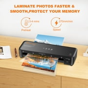 Bonsaii Thermal Laminator 9 inch Laminator Machine with 20PCS Laminating Pouches