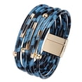 thumbnail image 3 of Minnieouse Pulseras Pendientes Estampado de leopardo Colgante atractiva Estilo vintage Buena artesanía Joyería de moda para mujeres niñas Ropa, zapatos y accesorios Miscelánea azul Minnieouse AP010171-04, 3 of 6