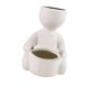 thumbnail image 5 of Maceta para flores, soporte para bonsái, decoración del hogar, jarrón, maceta, manualidades, maceta para bonsái 76x92x102cm Blanco, 5 of 9