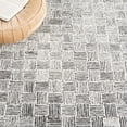 thumbnail image 3 of SAFAVIEH Micro-Loop Charlotte Solid Area Rug, Dark Grey/Ivory, 4' x 6', 3 of 5
