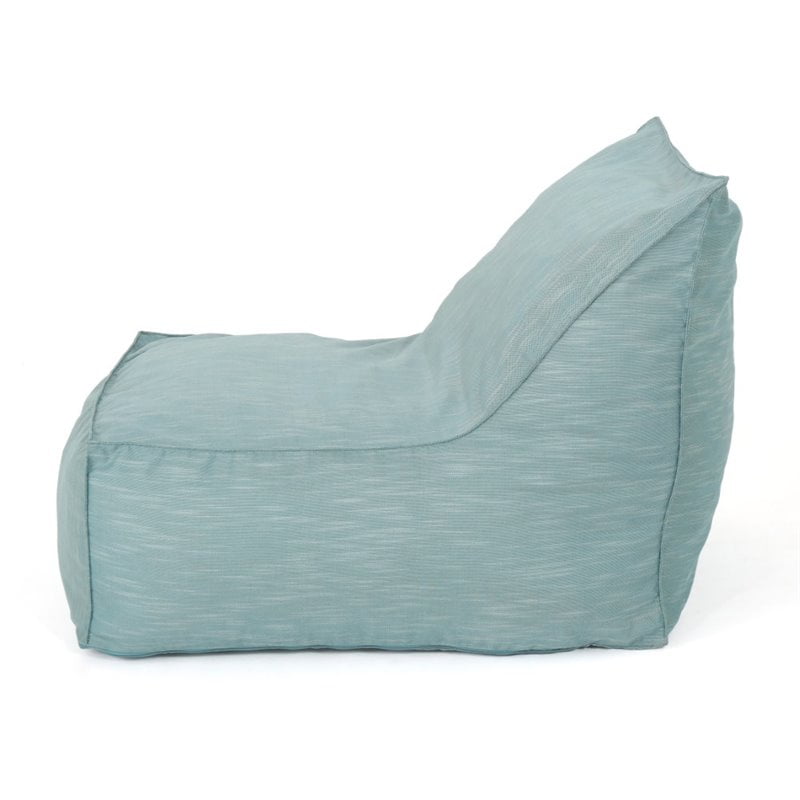Pool Vakantie Broek Noble House 3' Water Resistant Fabric Bean Bag Chair in Teal - Walmart.com