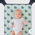 thumbnail image 5 of The Peanutshell Playard Mini Crib Sheets for Mini, Portable, Playard, and Pack n Play Cribs, Green Dino, 4-Pack, 5 of 7