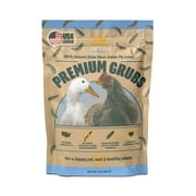 Eaton Pet & Pasture Premium Grubs, USA Grown Dried Black Soldier Fly Larvae, 1 LB