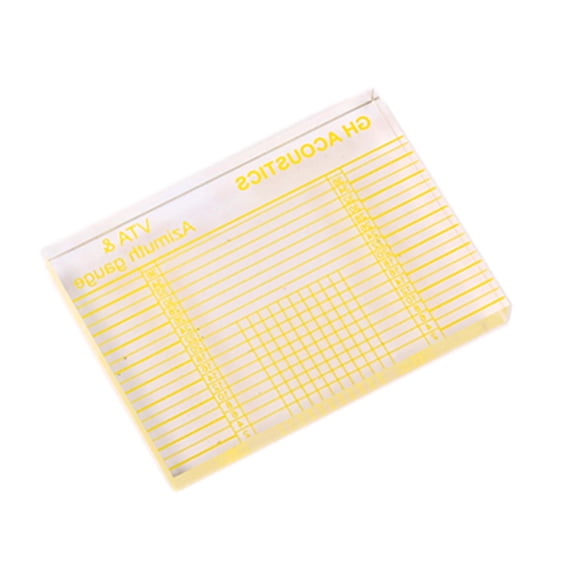 Greeniant Regla ajustable, accesorio de alineación de fonógrafo, herramientas de medición, suministros para tocadiscos, transportador de Accesorios para instrumentos musicales