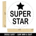 thumbnail image 2 of Super Star Fun Text Teacher School Self-Inking Rubber Stamp Ink Stamper - Black Ink - Mini 1/2 Inch, 2 of 7