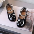 thumbnail image 6 of IUJSOY Toddler Little Girls Cute Bowknot Flats Mary Jane Princess Dress Shoes Wedding Flower Shoes, 6 of 7