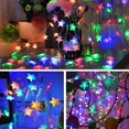 thumbnail image 3 of Blanco cálido 3m1.5/3m Navidad decoración de Navidad estrella Led guirnalda cobre cadena luces de hadas para, 3 of 4