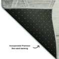 thumbnail image 3 of HomeRoots 657635 10 x 14 ft. Gray & Silver Geometric Transitional Washable Machine Made Rectangle Area Rug with UV Protection, 3 of 6