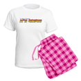 thumbnail image 5 of CafePress - It's Not A Cartoon It's Ani Women's Light Pajamas - Women's Short Sleeve Print T-Shirt and Pants Light Cotton Pajama Set, 5 of 7