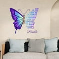 thumbnail image 3 of Butterfly Wall Stickers Inspirational Wall Decals Quotes Motivational Positive Saying Wall Decals Vinyl Phrase for Women Girls Bedroom Living Room Office Bathroom Wall Decor, 3 of 6