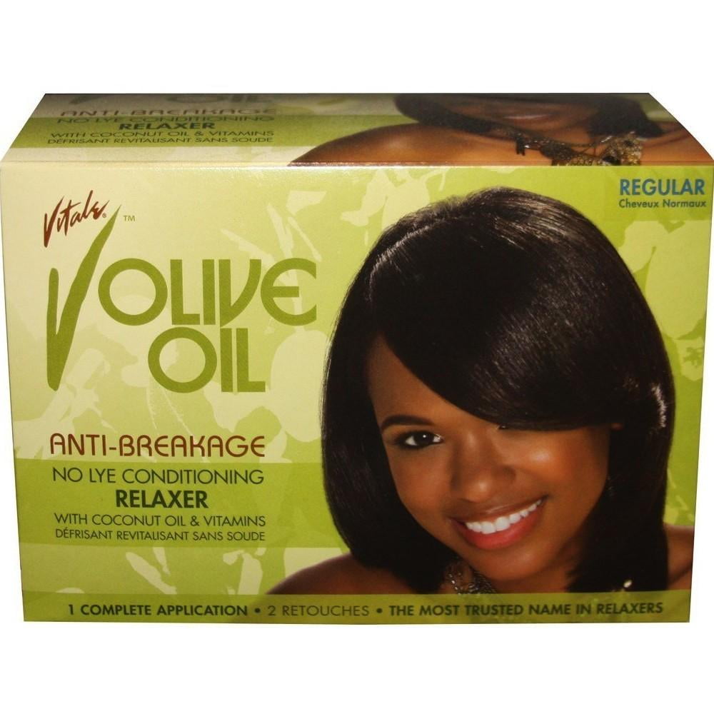 Vitale Olive Oil Relaxer Regular Kit,Pack of 12