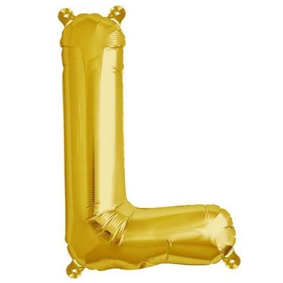 Efavormart 16" Shinny Gold Foil Balloons Letter Balloons For Wedding Party Decorations Graduation New Year Eve Party Supplies - L