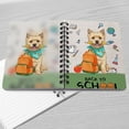 thumbnail image 4 of Hardworking Cairn Terrier Ready Back to School New Year Classes Spiral Bound Journal Cairns Dog Lover 5x7in Spiral Notebook - 12011, 4 of 5