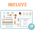 thumbnail image 3 of Juego de Helados para niños y niñas MAGICAMENTE 18 Piezas, 3 of 7